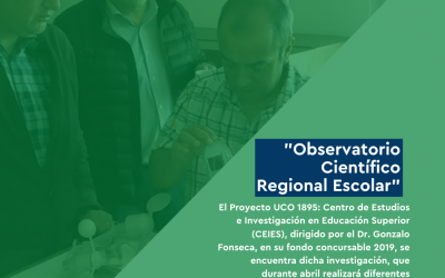 Académicos UdeC impulsan proyecto de observatorio científico escolar